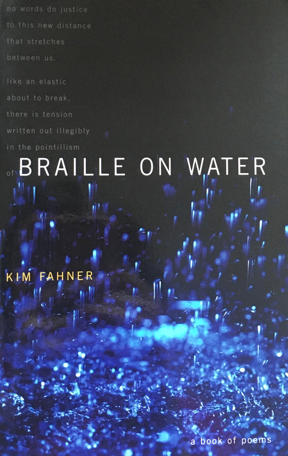 Braille on water
